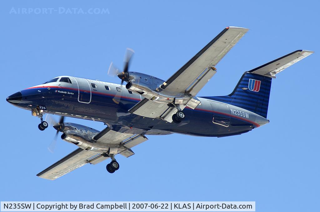 N235SW, Embraer EMB-120ER Brasilia C/N 120310, United Airlines - Express / Embraer EMB-120ER