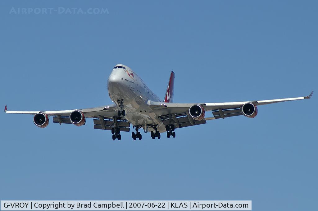 G-VROY, 2001 Boeing 747-443 C/N 32340, Virgin Atlantic - 'Pretty Woman' / 2001 Boeing Company Boeing 747-443