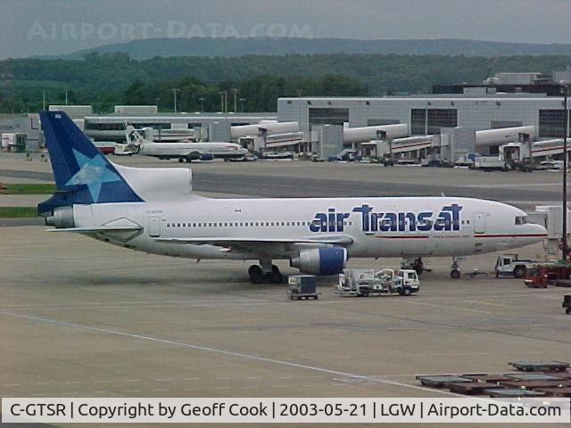 C-GTSR, 1983 Lockheed L-1011 Tristar 500 C/N 293B-1239, L1011 msn 1239 getting ready for another Trans Atlantic trip at Gatwick 21 May 2003