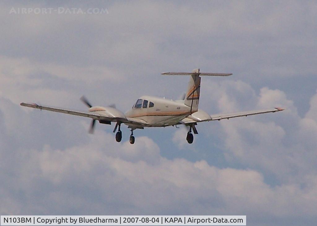 N103BM, 1980 Piper PA-44-180T Turbo Seminole C/N 44-8107007, Not really Touch and Go on 17L. He would take off then land. Taxi somewhere for 15 min, then repeat.