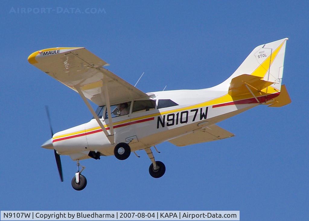 N9107W, 1998 Maule MT-7-235 Super Rocket C/N 18033C, Landing on 17L