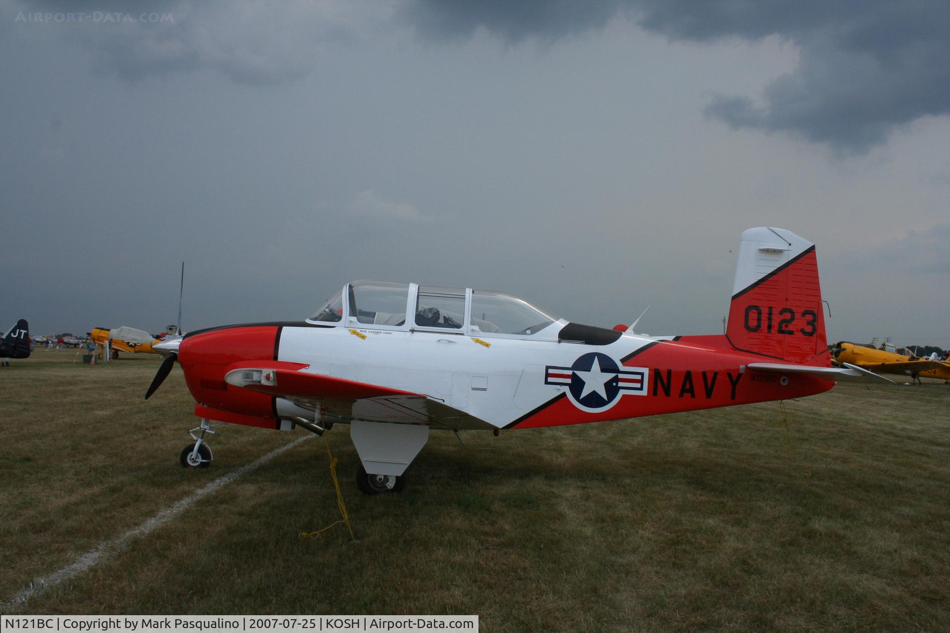N121BC, Beech T-34A Mentor C/N G-123, Beech T-34A
