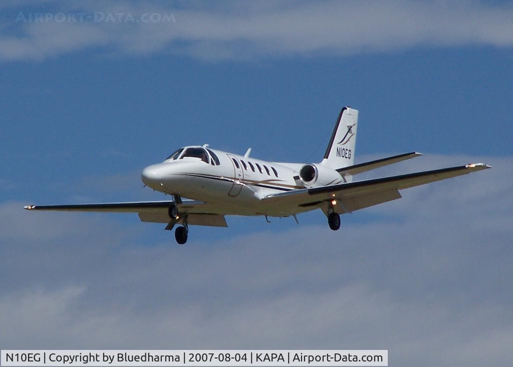 N10EG, 1979 Cessna 550 C/N 550-0055, Landing 17L