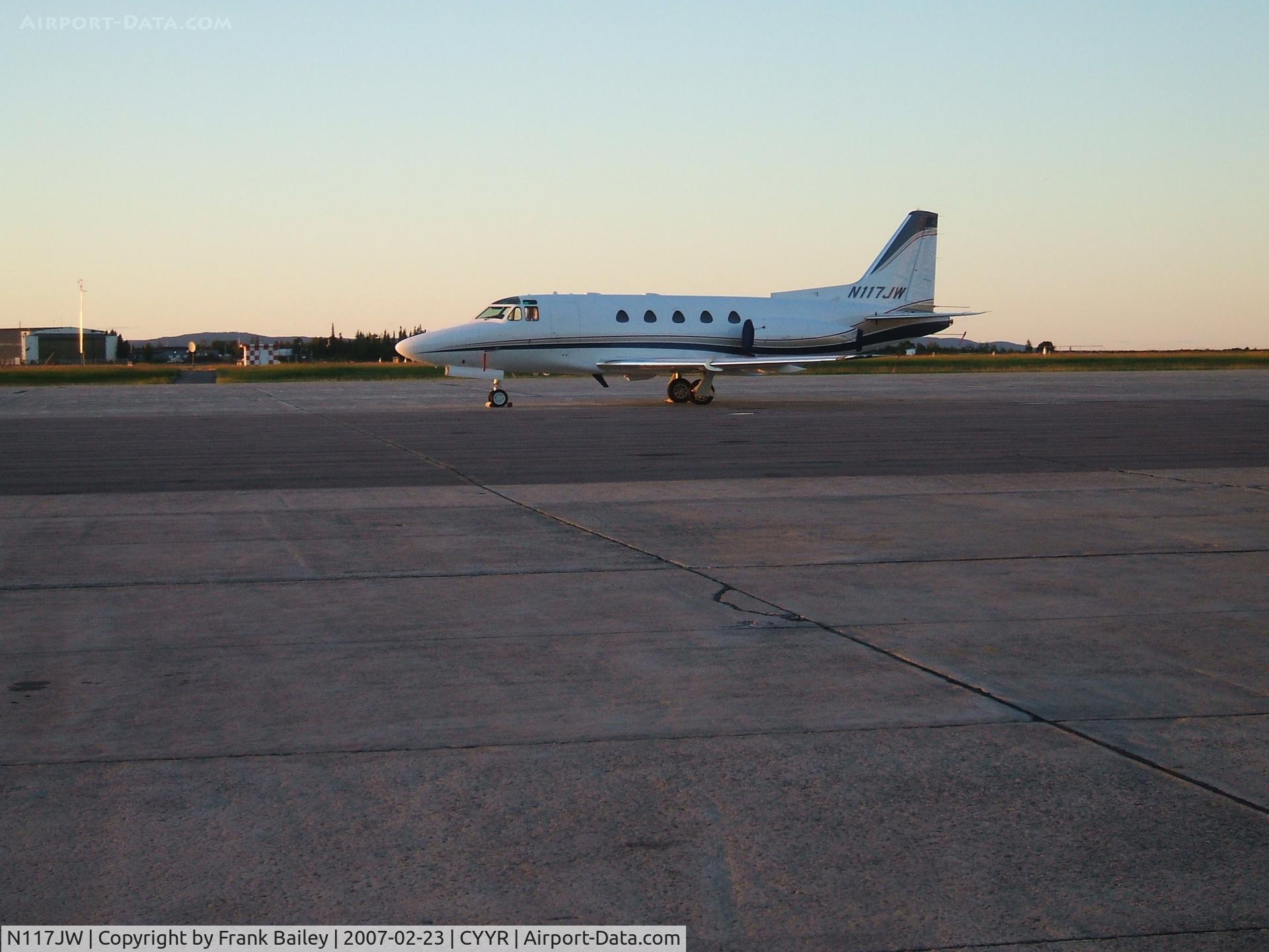 N117JW, 1981 Rockwell International NA-265-65 Sabreliner 65 C/N 465-61, Sabre Liner