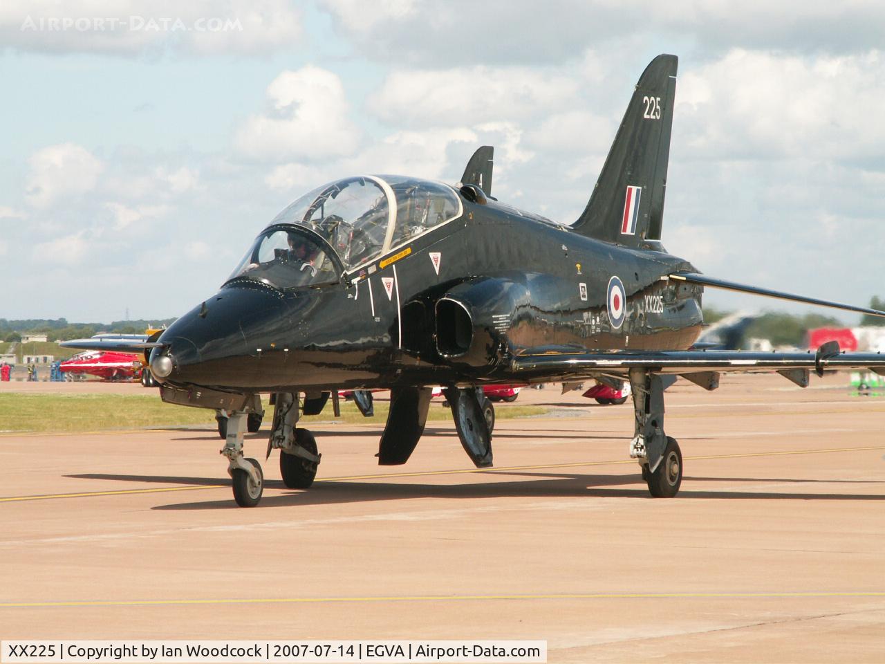 XX225, 1978 Hawker Siddeley Hawk T.1 C/N 061/312061, Hawk T.1A/FRADU Royal Navy (Black Sea Hawks)/RIAT Fairford
