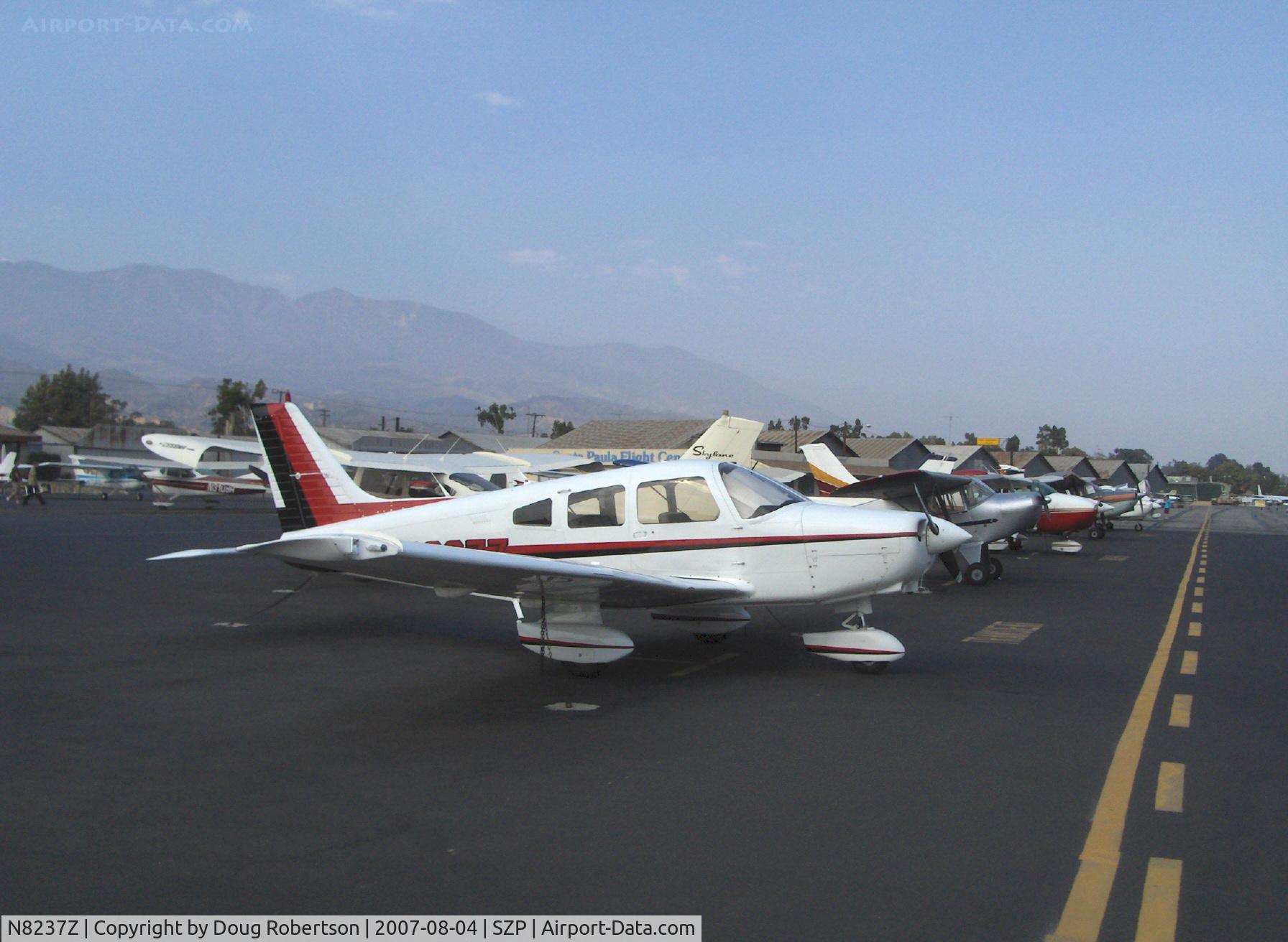 N8237Z, 1982 Piper PA-28-161 C/N 28-8216177, 1982 Piper PA-28-161 WARRIOR II, Lycoming O-320-D3G 160 Hp