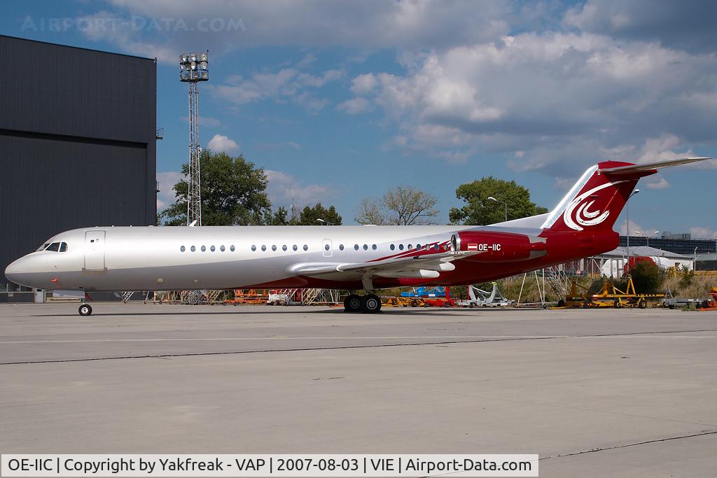 OE-IIC, 1992 Fokker 100 (F-28-0100) C/N 11406, International Jet Management Fokker 100