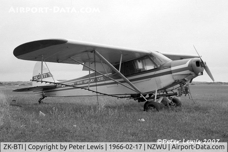 ZK-BTI, Piper PA-18A-150 Super Cub C/N 18-6003, Cub sprayer