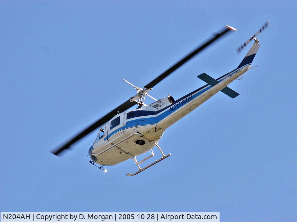 N204AH, 1985 Bell 204B C/N 2030, Taken near Newport Beach CA