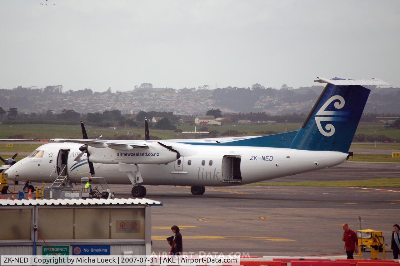 ZK-NED, 2005 De Havilland Canada DHC-8-311 Dash 8 C/N 617, At Auckland