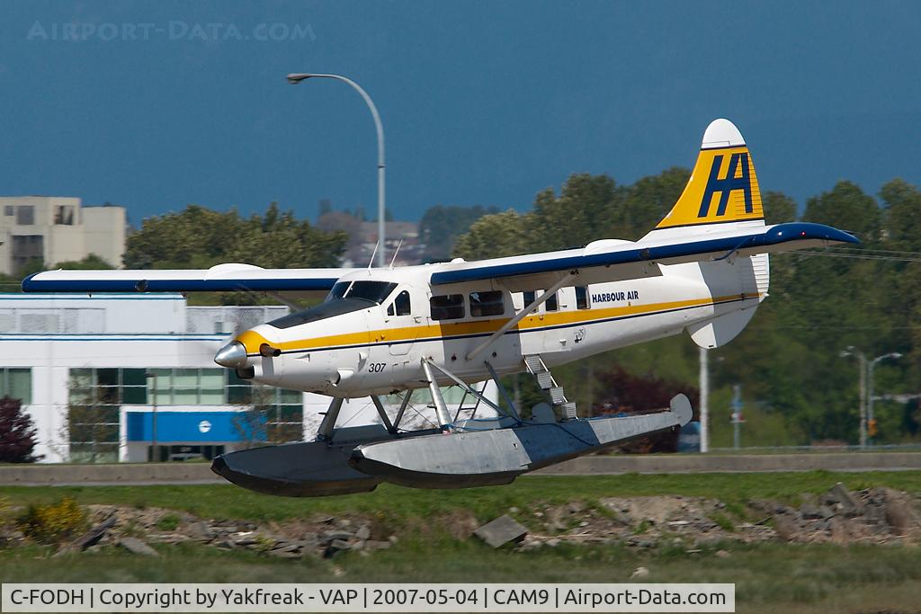 C-FODH, 1952 De Havilland Canada DHC-3T Vazar Turbine Otter Otter C/N 3, Harbour Air Dash 3 Otter