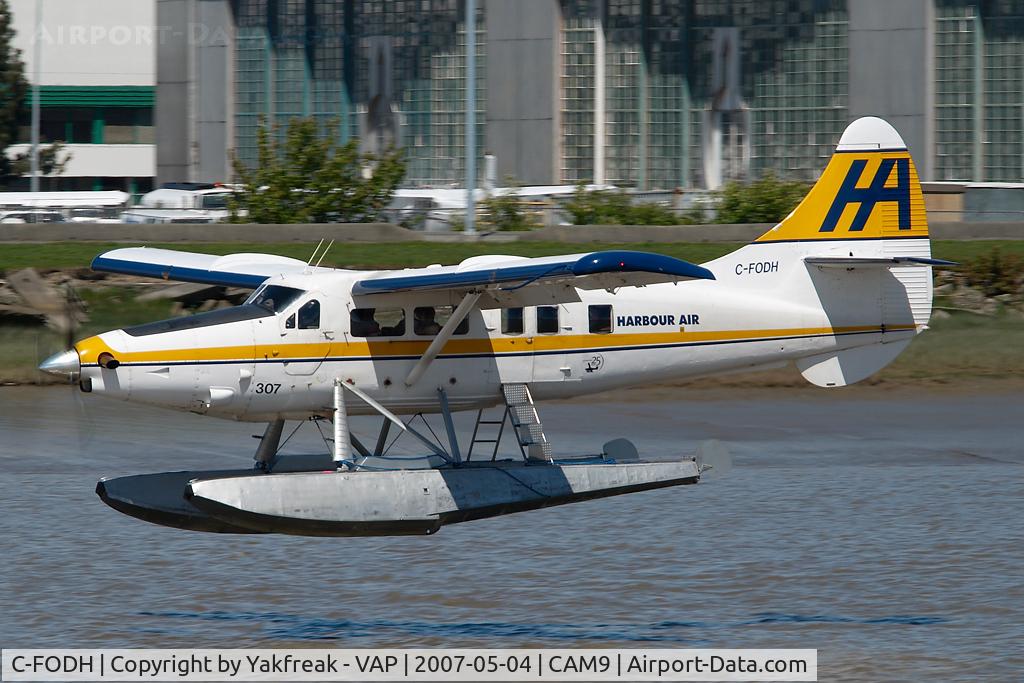 C-FODH, 1952 De Havilland Canada DHC-3T Vazar Turbine Otter Otter C/N 3, Harbour Air Dash 3 Otter
