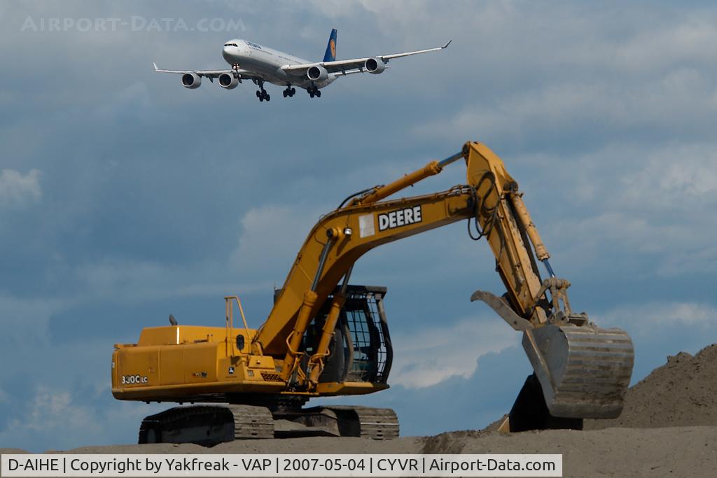 D-AIHE, 2003 Airbus A340-642 C/N 540, Lufthansa Airbus 340-600