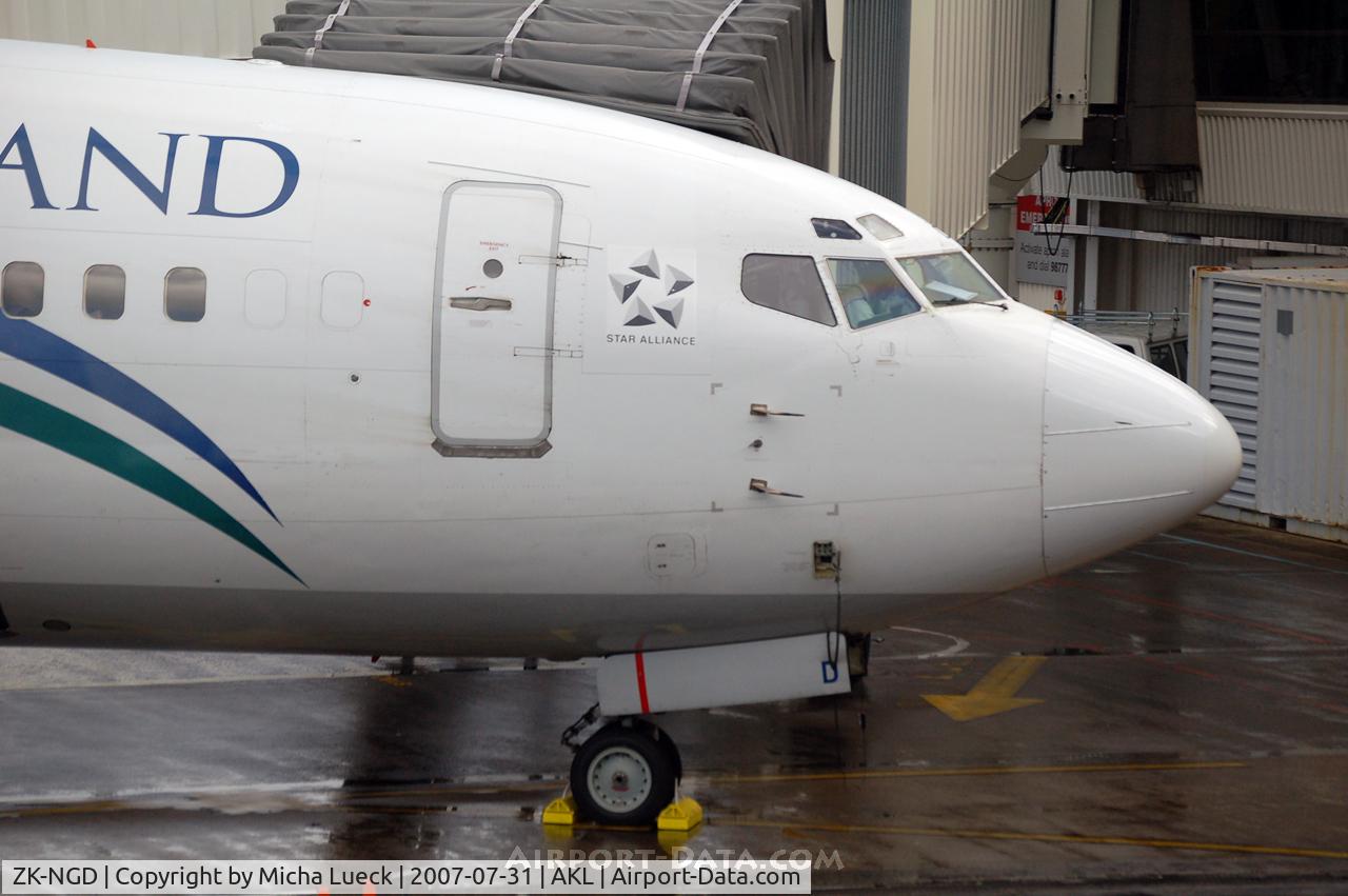 ZK-NGD, 1998 Boeing 737-3U3 C/N 28732, Nose
