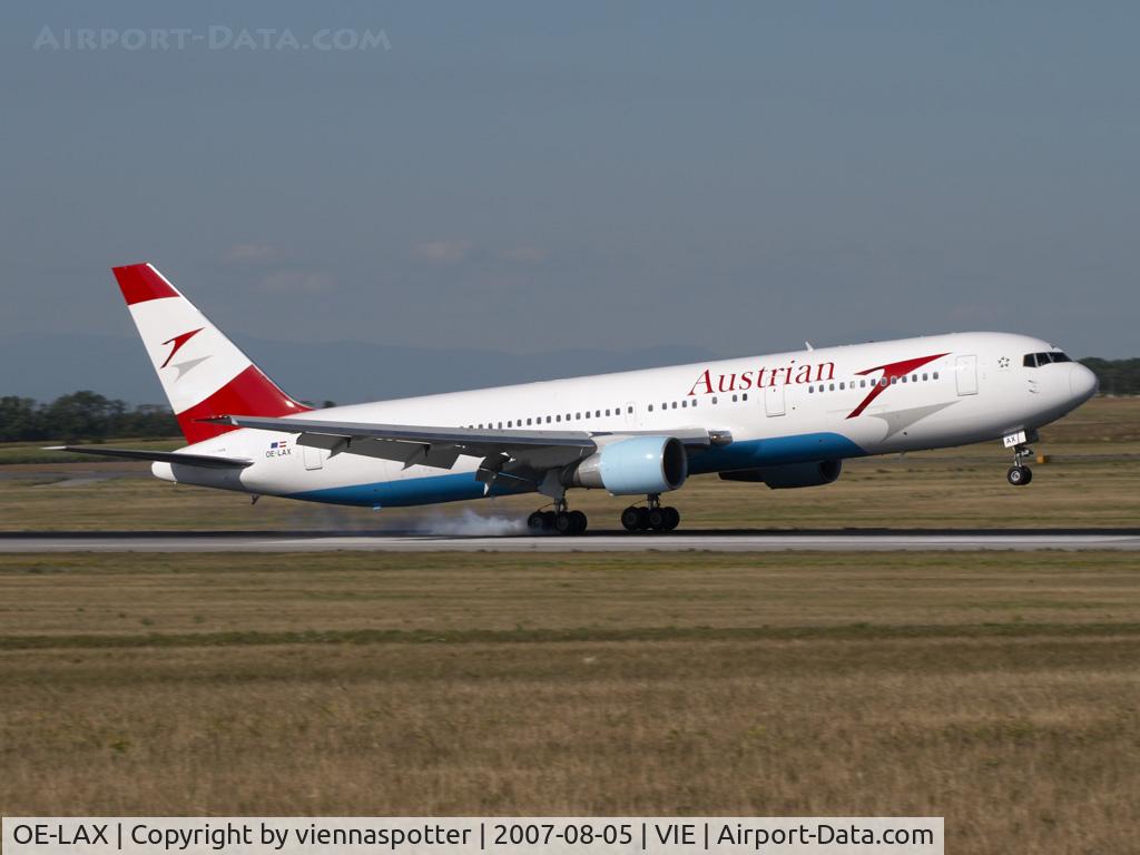 OE-LAX, 1992 Boeing 767-3Z9/ER C/N 27095, Austrian B767