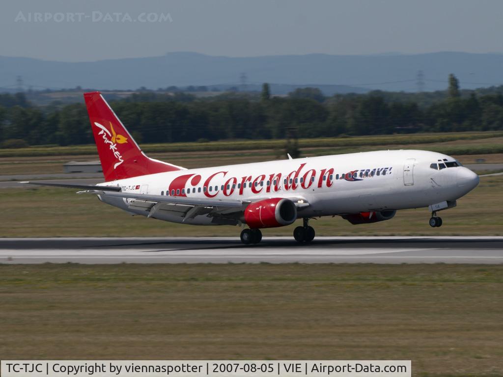 TC-TJC, 1993 Boeing 737-4Q8 C/N 25374, Corendon B737