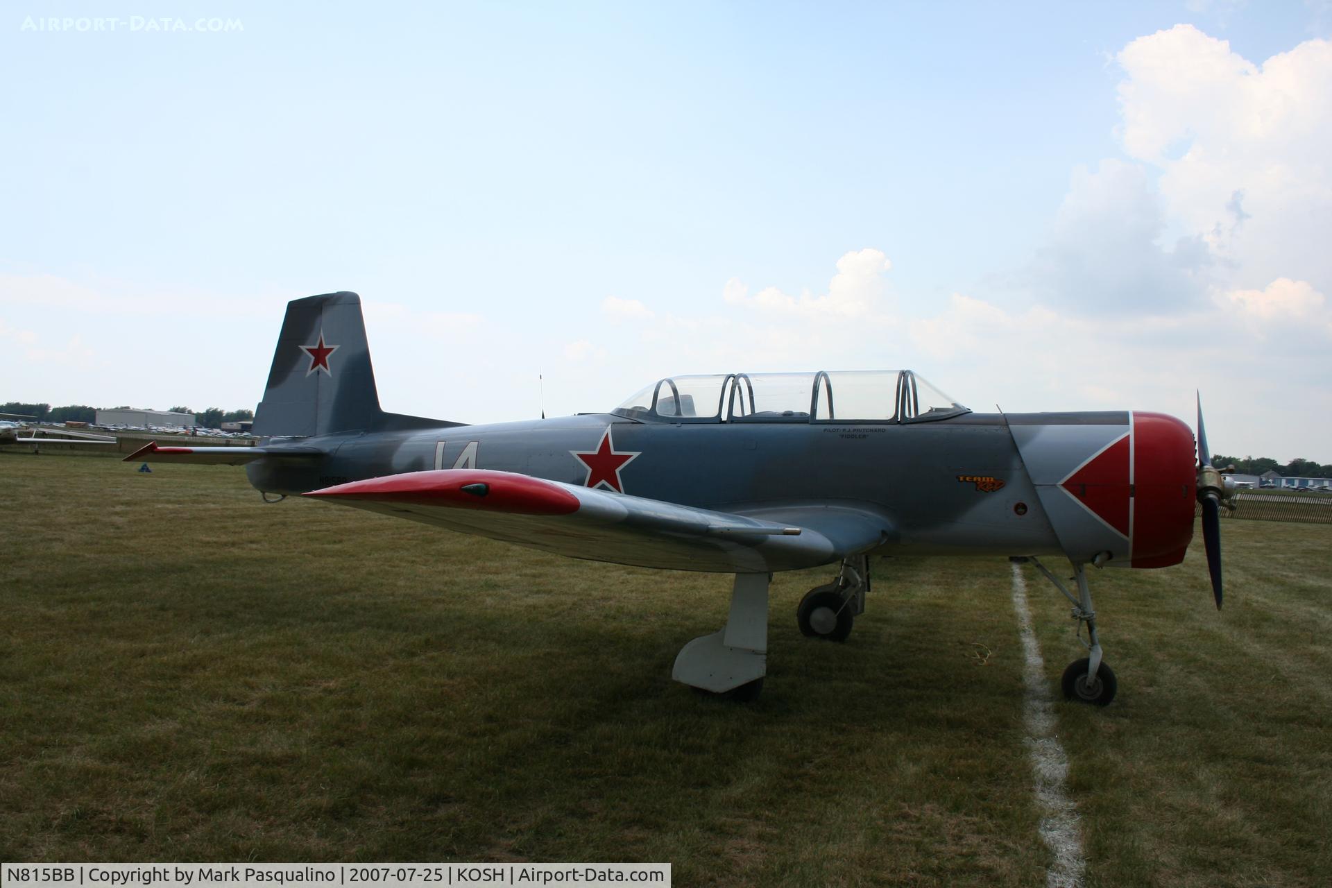 N815BB, 1969 Nanchang CJ-6A C/N 2951216, Nangchang CJ-6A
