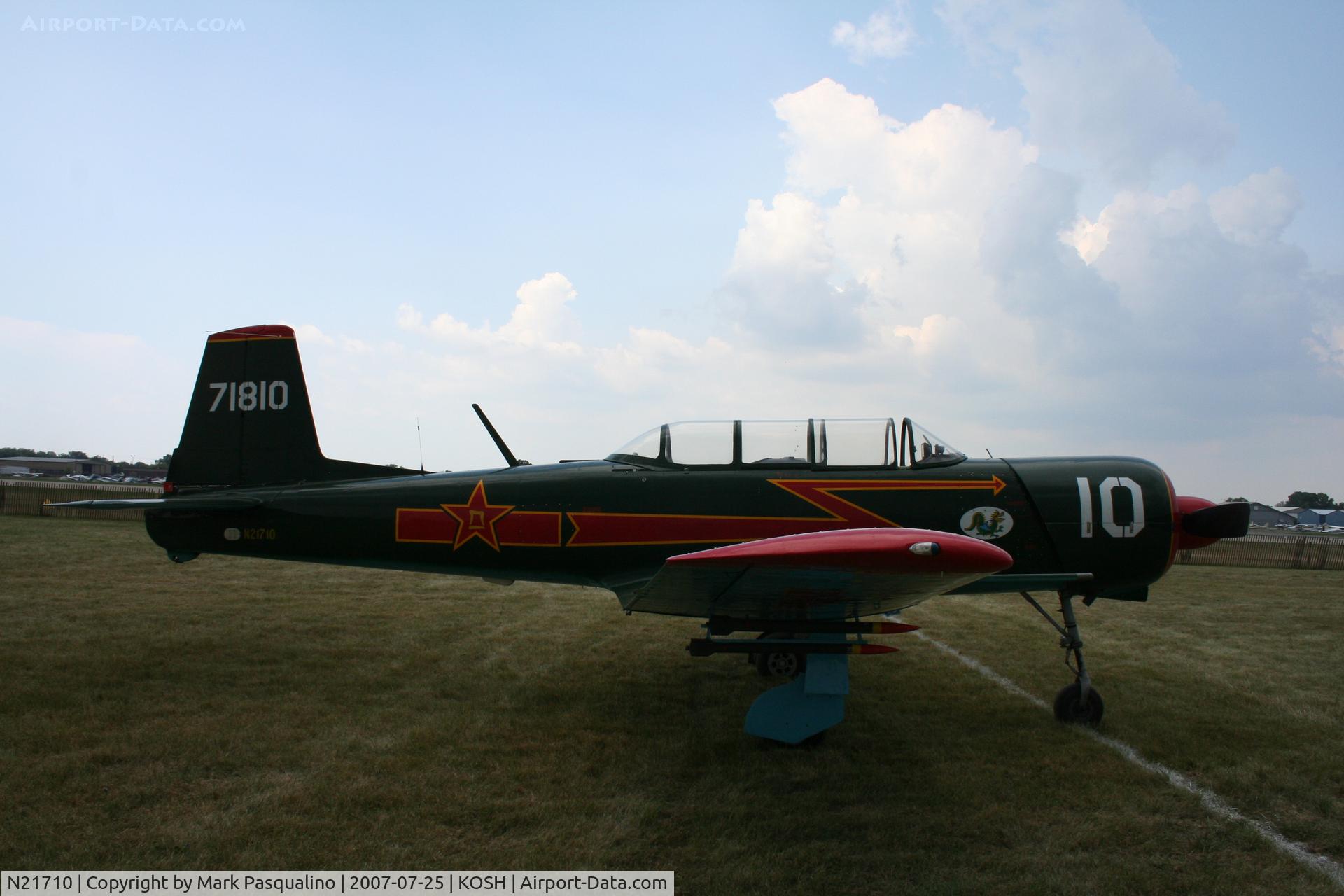 N21710, 1969 Nanchang CJ-6A C/N 2532059, Nangchang CJ-6A