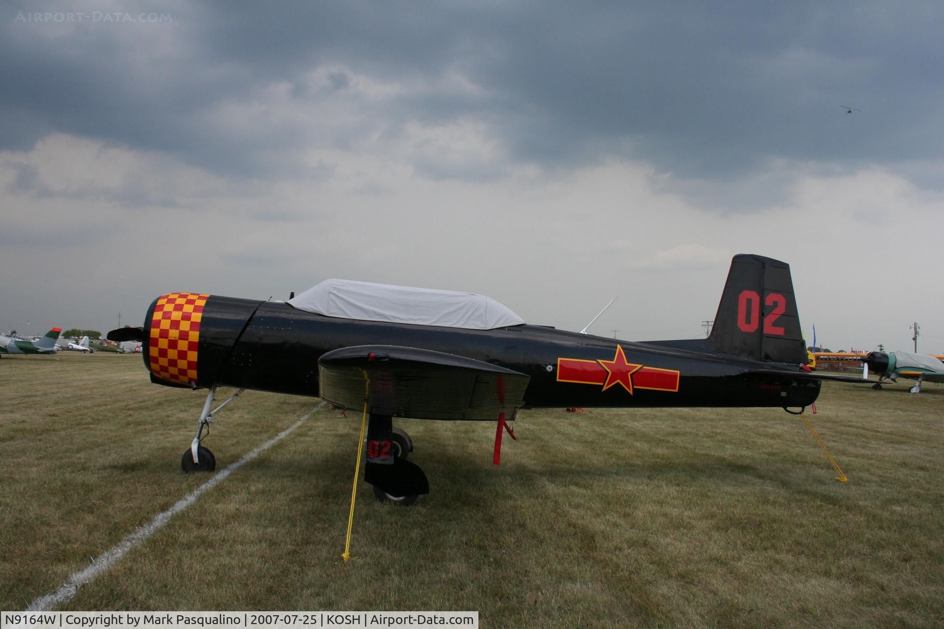 N9164W, 1977 Nanchang CJ-6A C/N 2851264, Nangchang CJ-6A