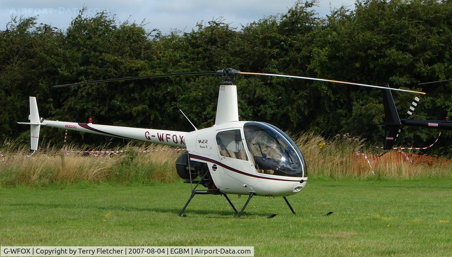 G-WFOX, 1998 Robinson R22 Beta C/N 2826, Robinson R22Beta