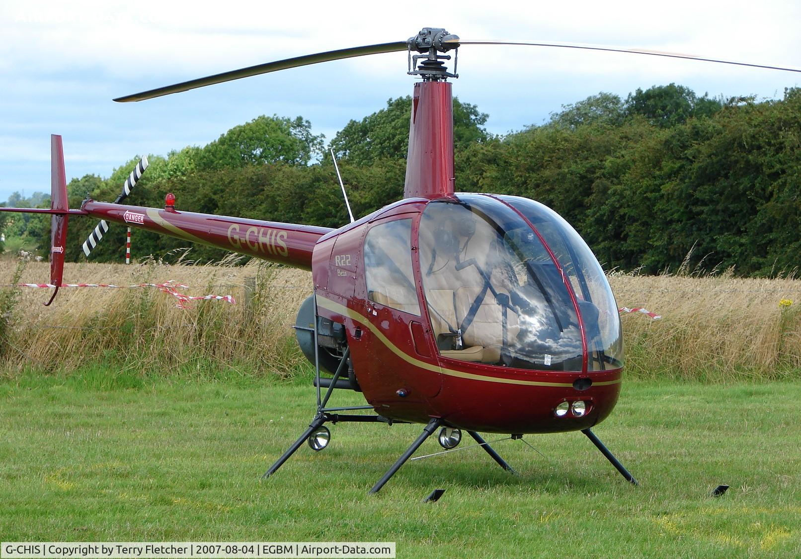 G-CHIS, 1991 Robinson R22 Beta C/N 1740, Robinson R22 Beta