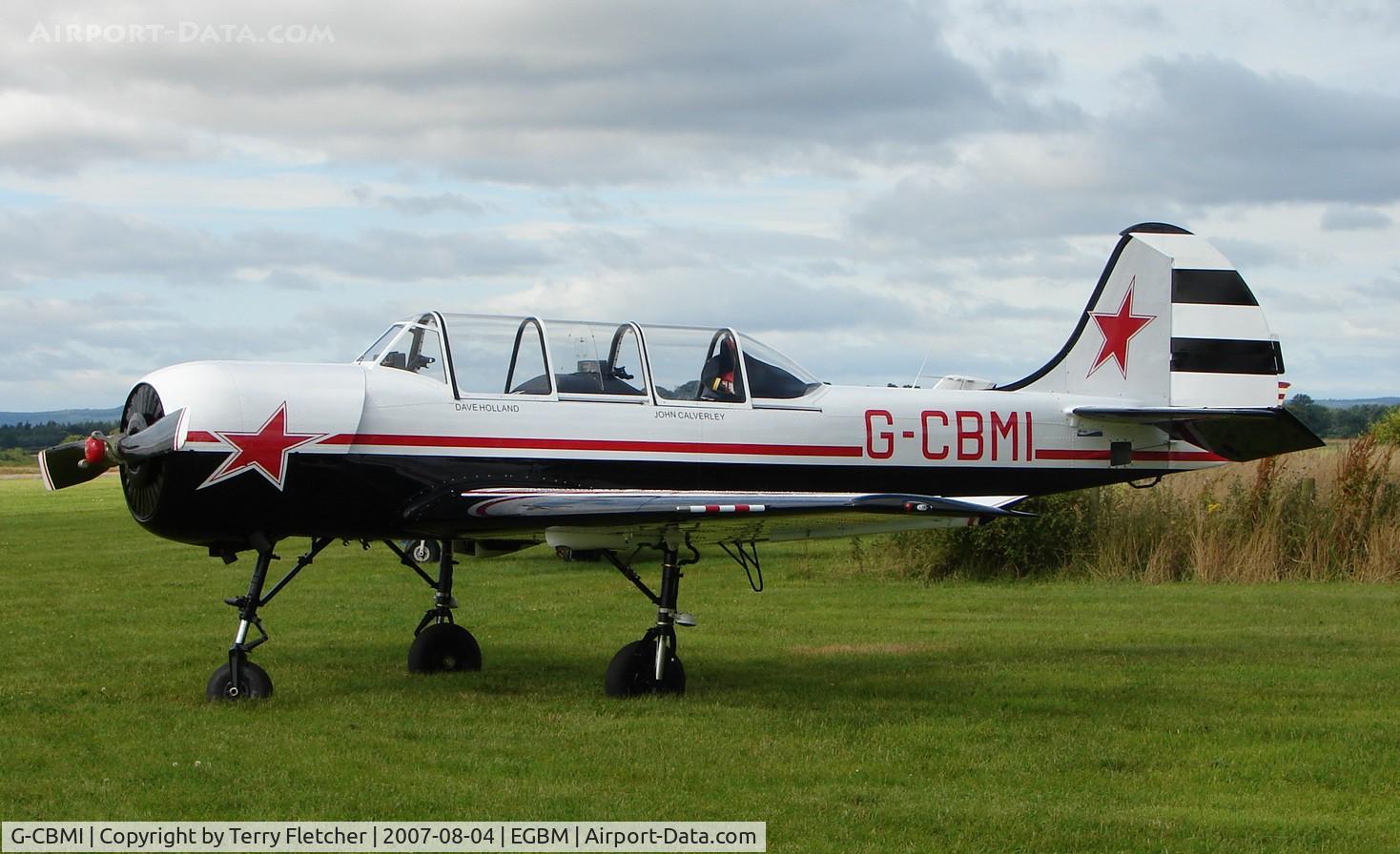 G-CBMI, 1985 Bacau Yak-52 C/N 855907, Yak 52