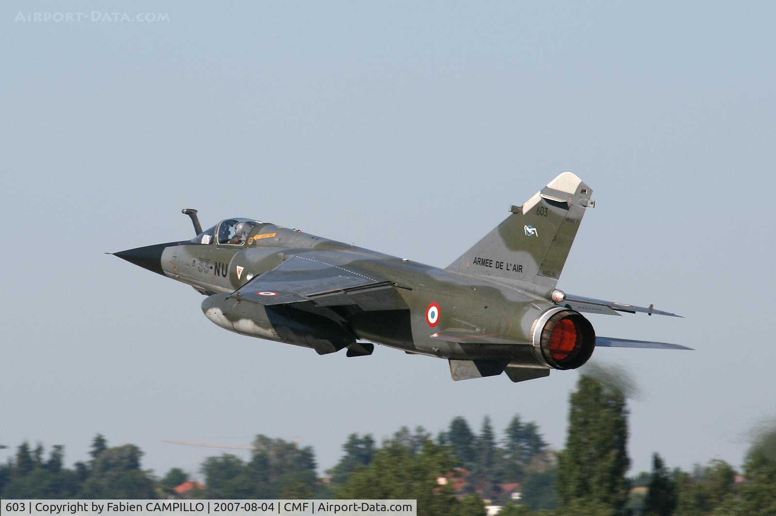 603, Dassault Mirage F.1CR C/N 603, Technolac 2007