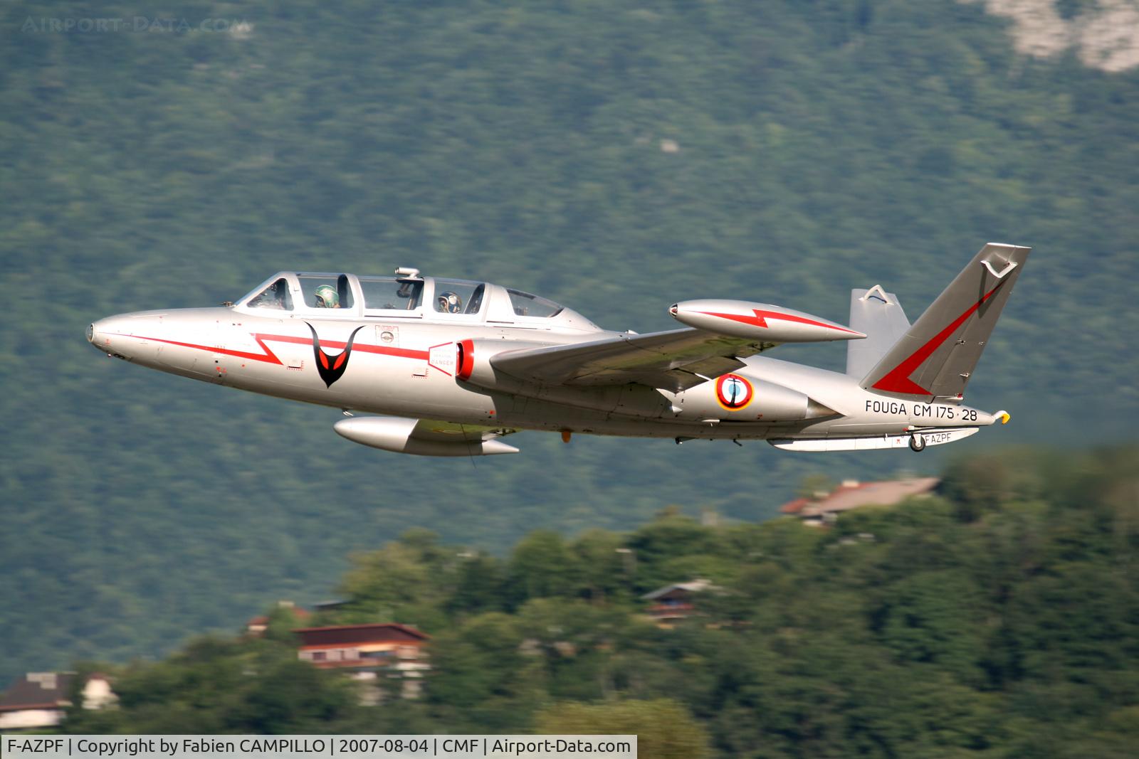 F-AZPF, Fouga CM-175 Zephyr C/N 28, Technolac 2007