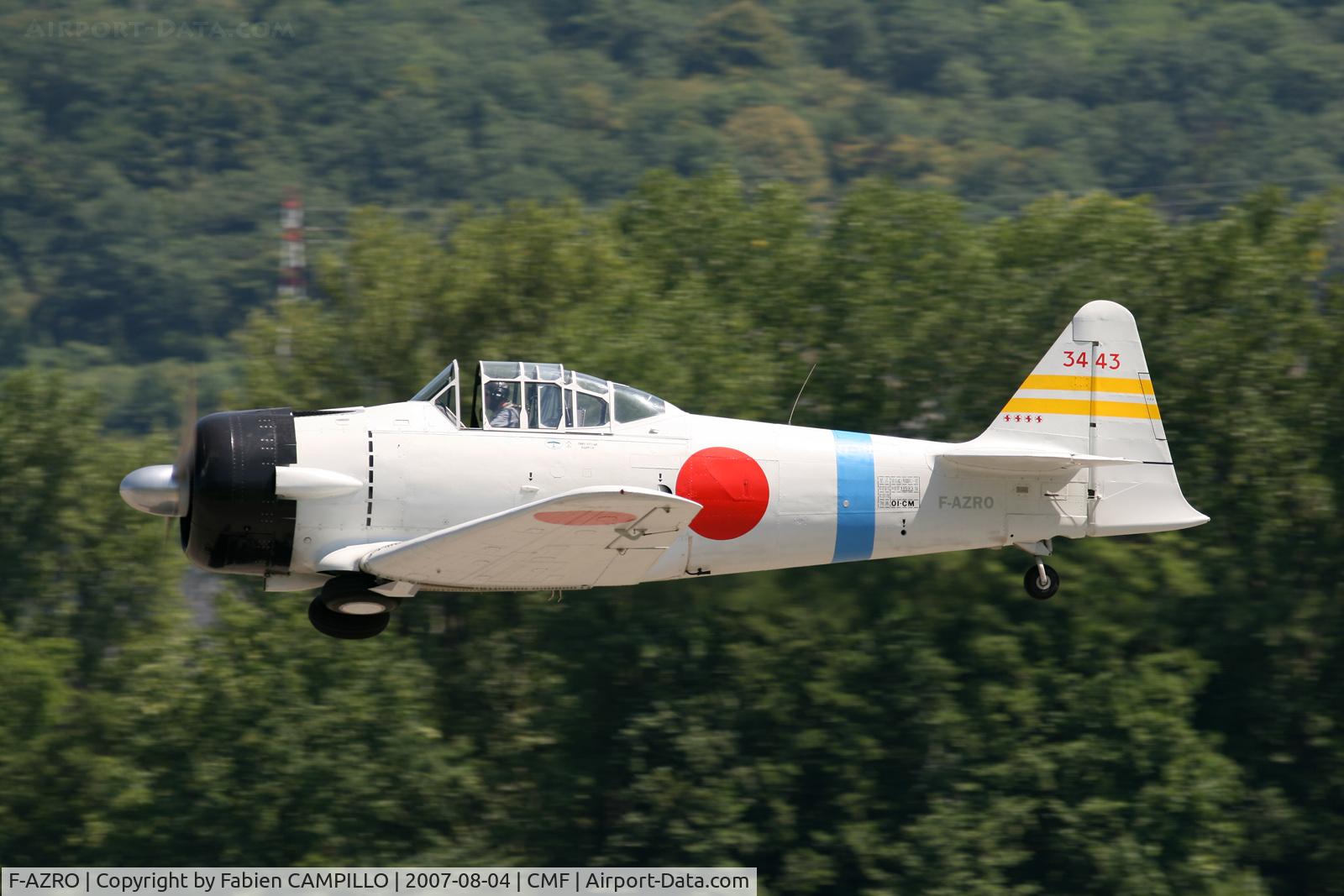 F-AZRO, North American AT-6B Texan C/N 01-CM, Technolac 2007