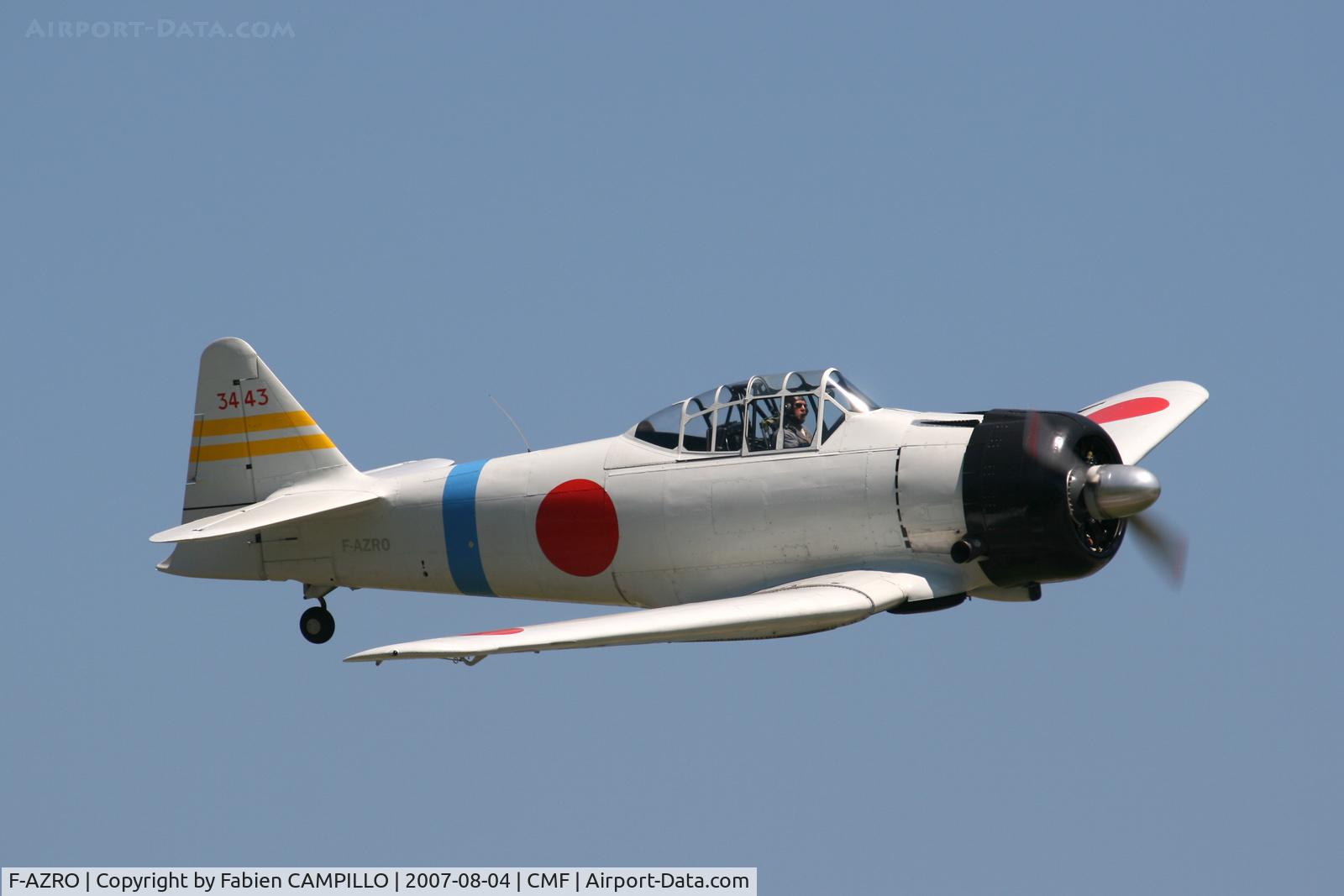 F-AZRO, North American AT-6B Texan C/N 01-CM, Technolac 2007