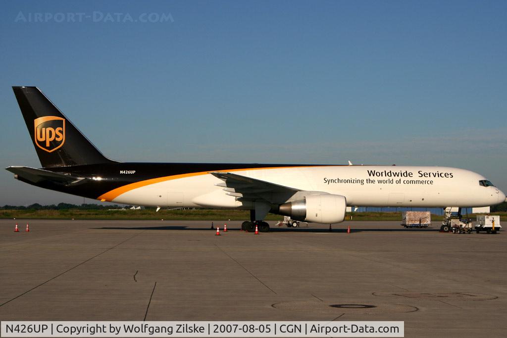 N426UP, 1992 Boeing 757-24APF C/N 25457, visitor