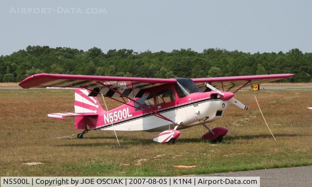 N5500L, 1978 Bellanca 7GCBC C/N 1032-78, Parked at Woodbine.