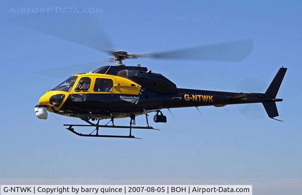G-NTWK, 1986 Aerospatiale AS-355F-1 Twin Squirrel C/N 5347, Network Rail