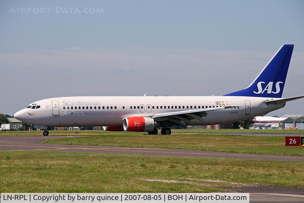 LN-RPL, 2000 Boeing 737-883 C/N 30469, S.A.S  737-883