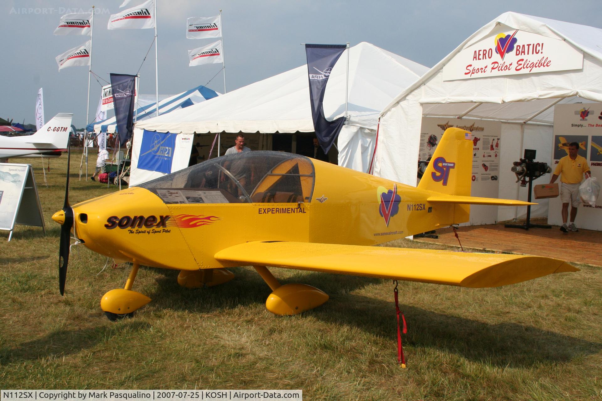 N112SX, 2000 Sonex Sonex C/N 003, Sonex