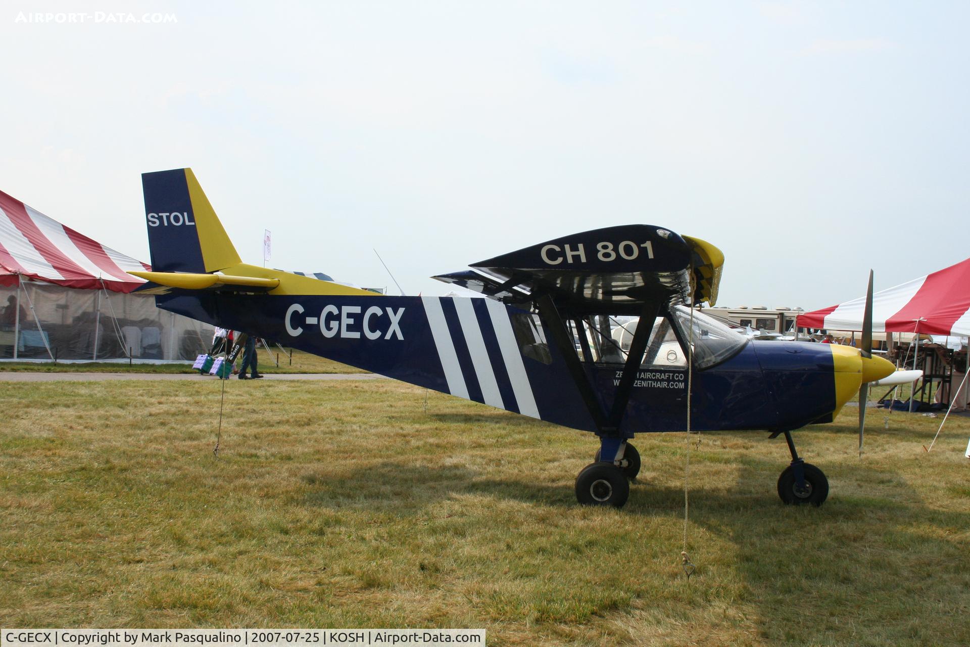 C-GECX, 1999 Zenair STOL CH 801 C/N 8-2802, Zenith CH 801