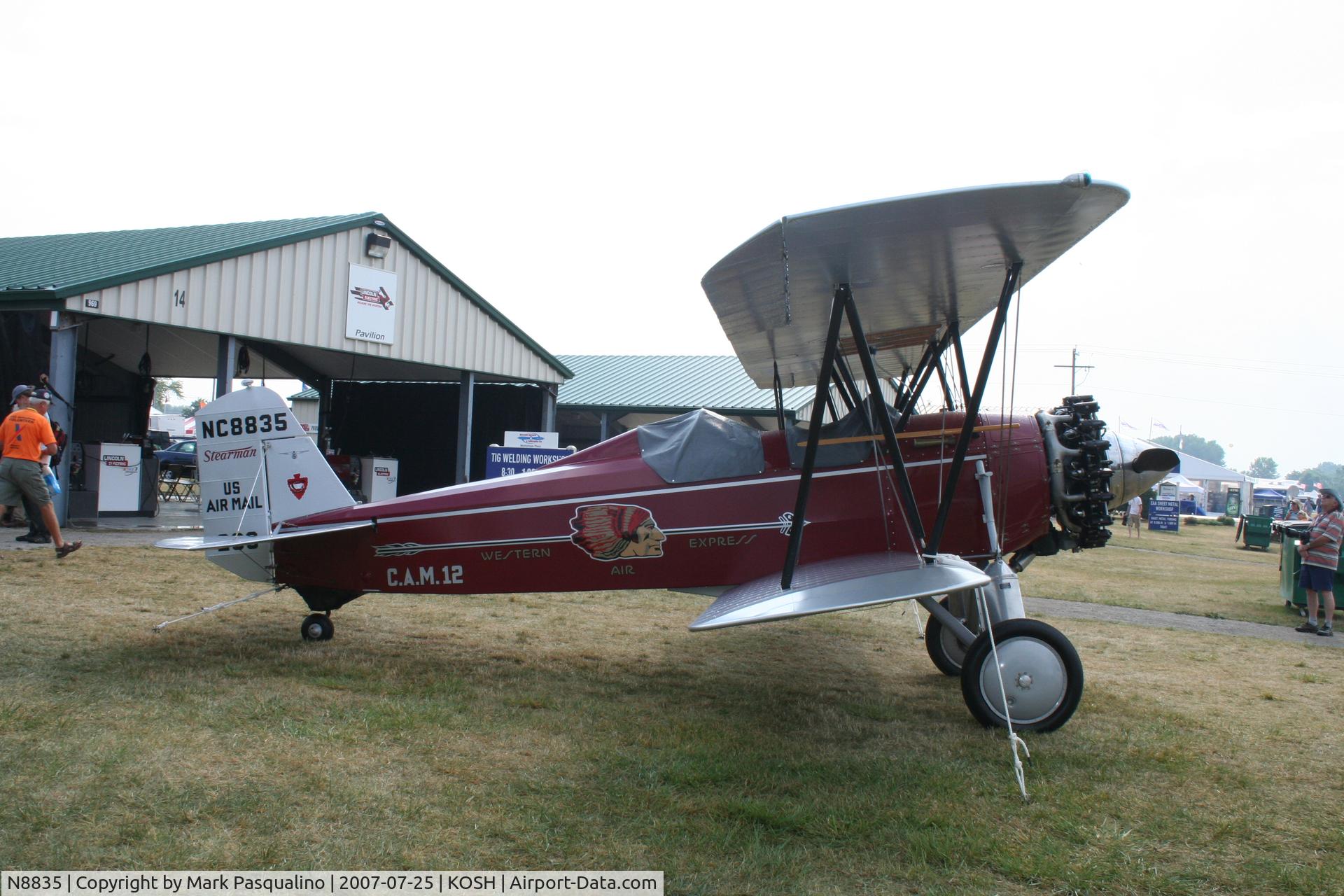 N8835, 1928 Stearman C3-B Sport Commercial C/N 241, Stearman C3-B