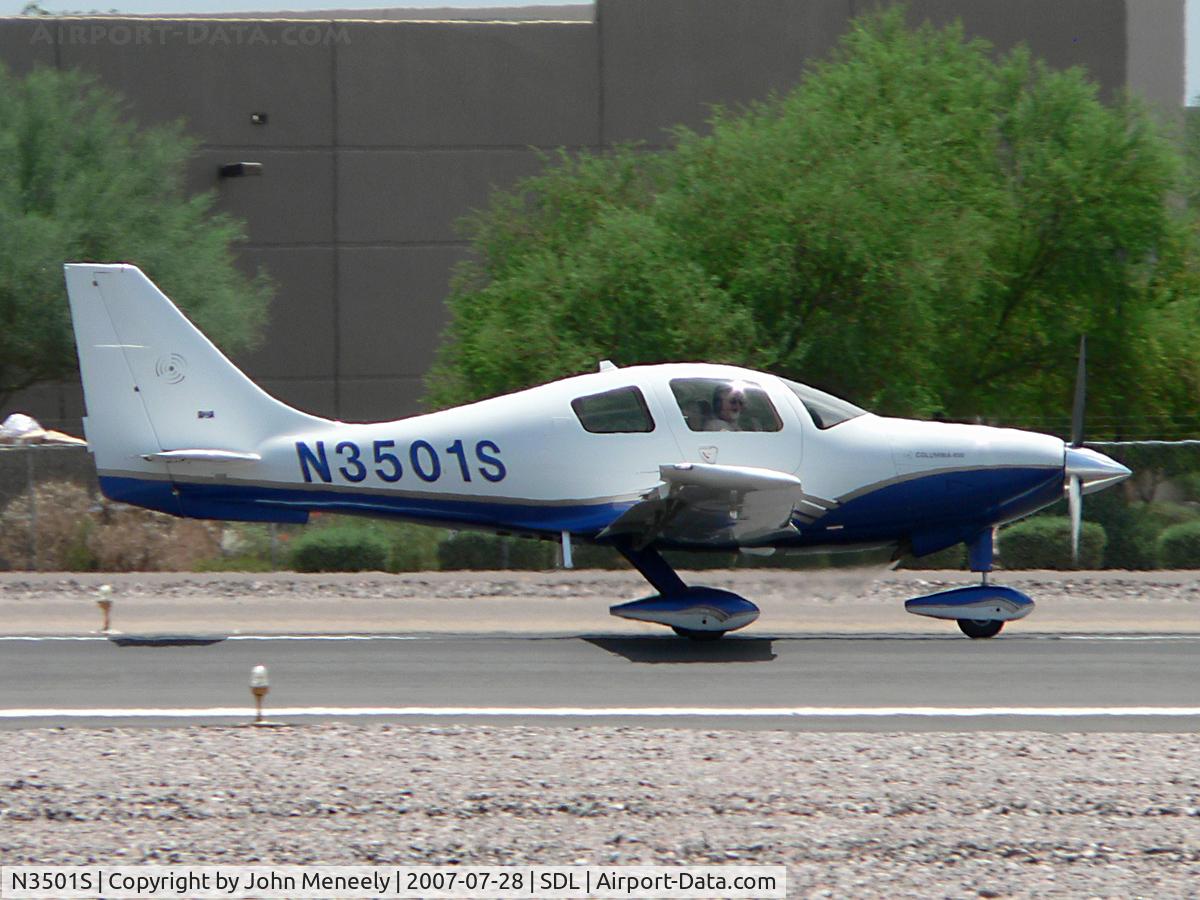 N3501S, 2006 Columbia Aircraft Mfg LC41-550FG C/N 41588, Departing on SDL's runway 21