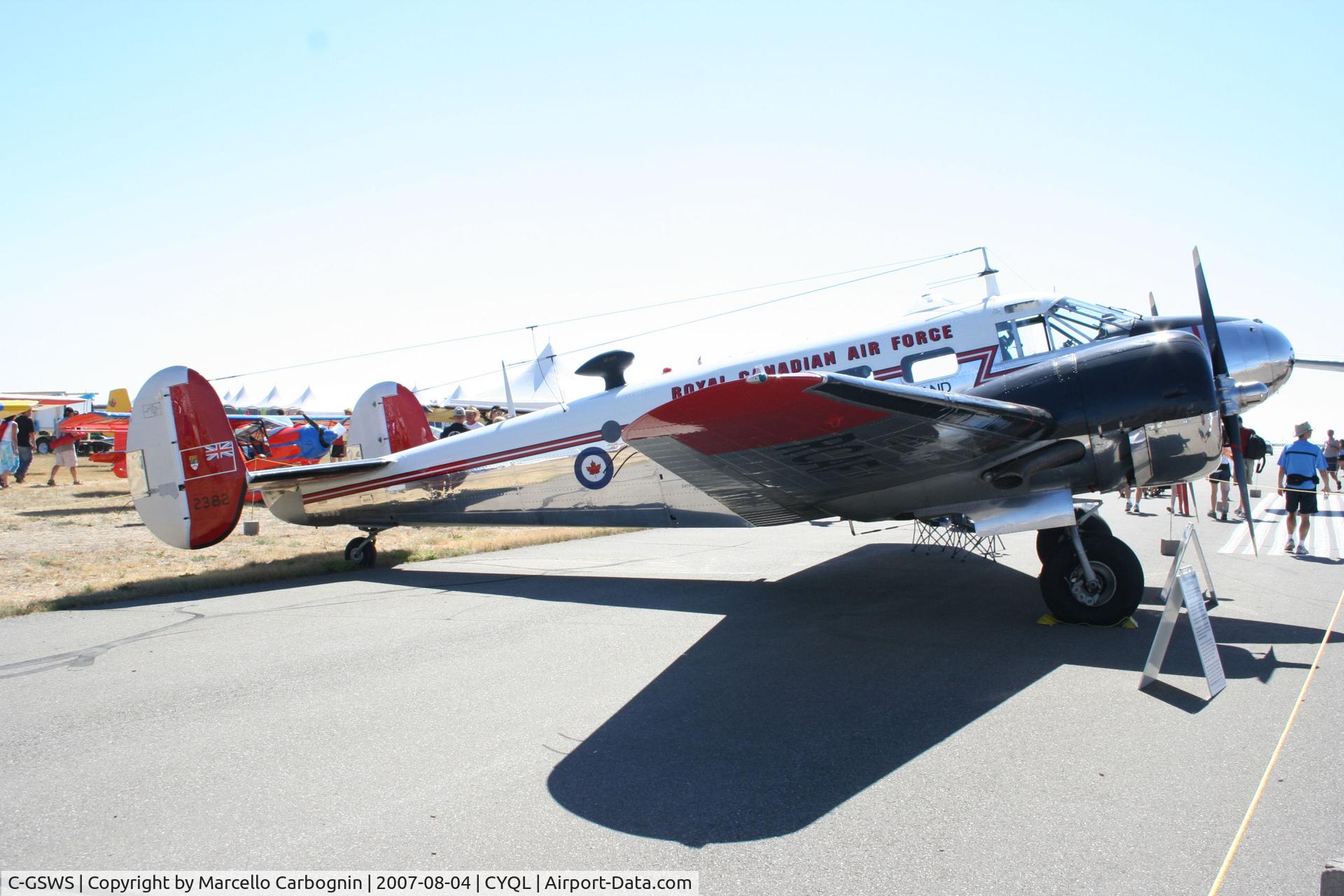 C-GSWS, 1953 Beech Expeditor 3NM C/N CA-261 (A-911), Beech Expeditor @ Lethbridge International Airshow