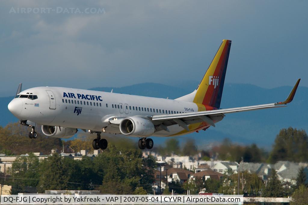 DQ-FJG, 1999 Boeing 737-8X2 C/N 29968, Air Pacific Boeing 737-800