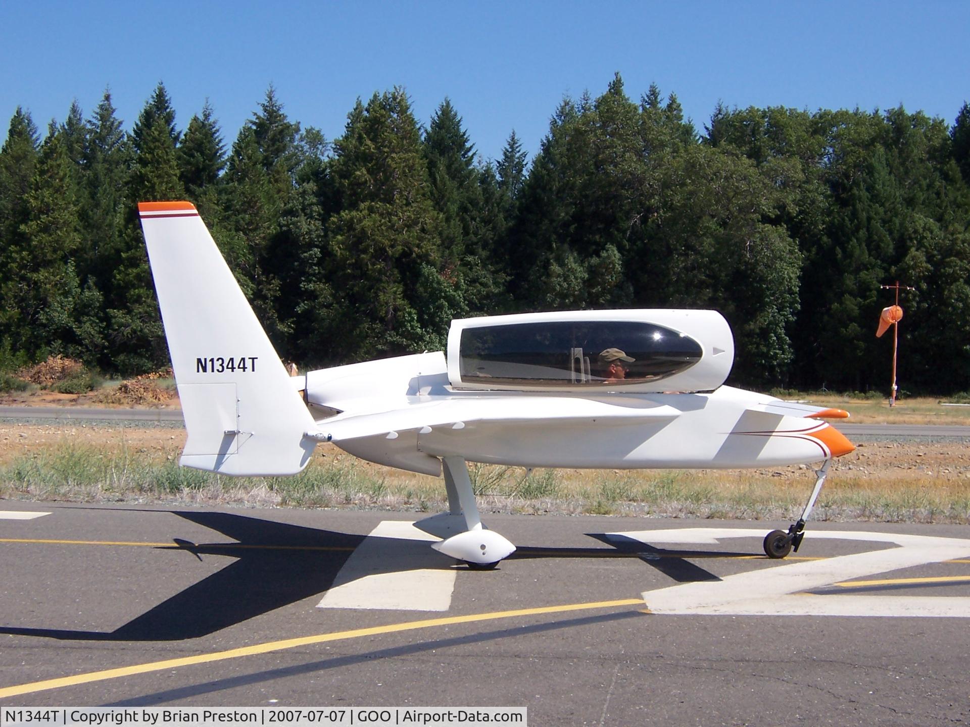 N1344T, 1982 Rutan Long-EZ C/N R-12007, N1344T at Grass Valley, CA Airfest 2007 - Pilot David Bernasconi