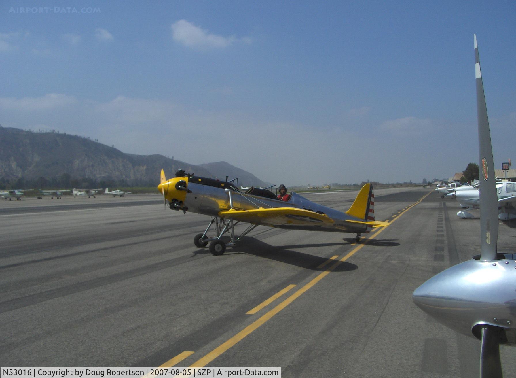 N53016, Thrush Aircraft Inc S2R-G10 C/N G10-169, 1942 Ryan ST3KR as PT-22, Kinner R5-540-1 160 Hp