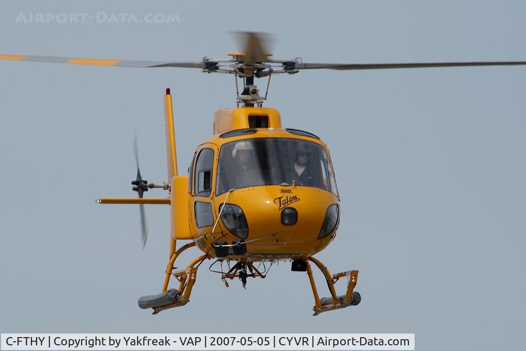 C-FTHY, 1990 Aerospatiale AS-350B Ecureuil C/N 2372, Talon Helicopters AS350