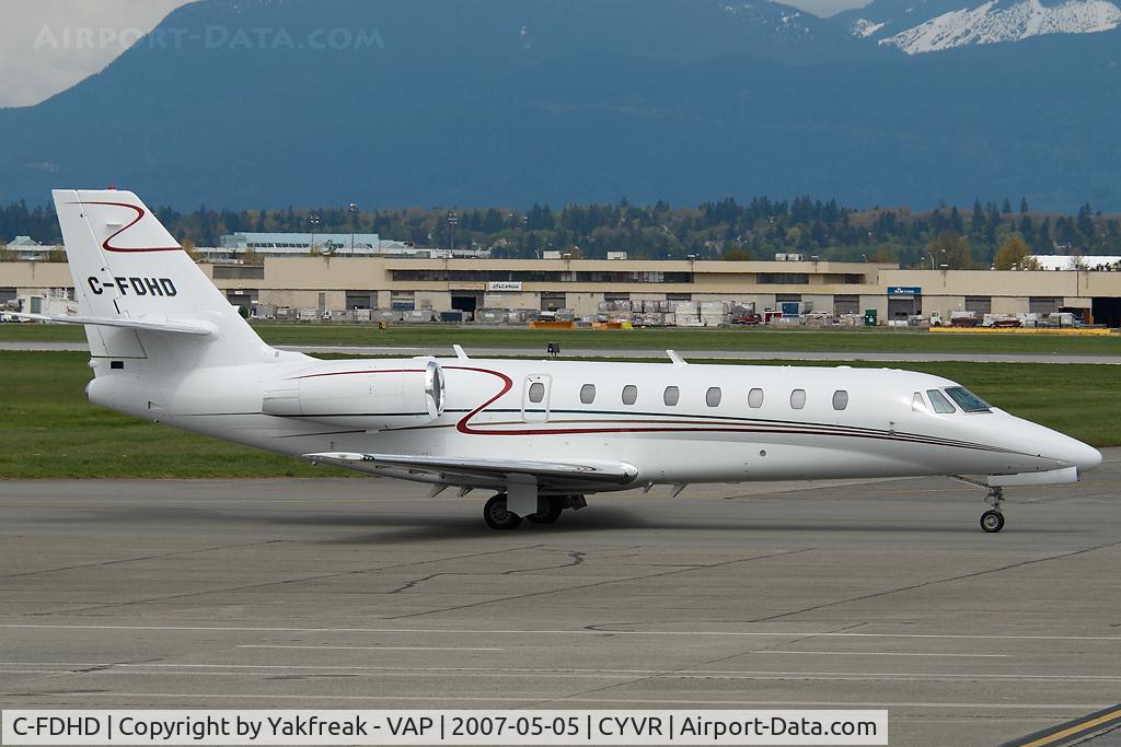 C-FDHD, 2005 Cessna 680 Citation Sovereign C/N 680-0032, Cessna 680 Suvereign