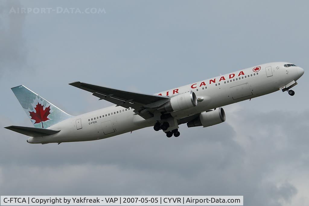 C-FTCA, 1989 Boeing 767-375/ER C/N 24307, Air Canada Boeing 767-300