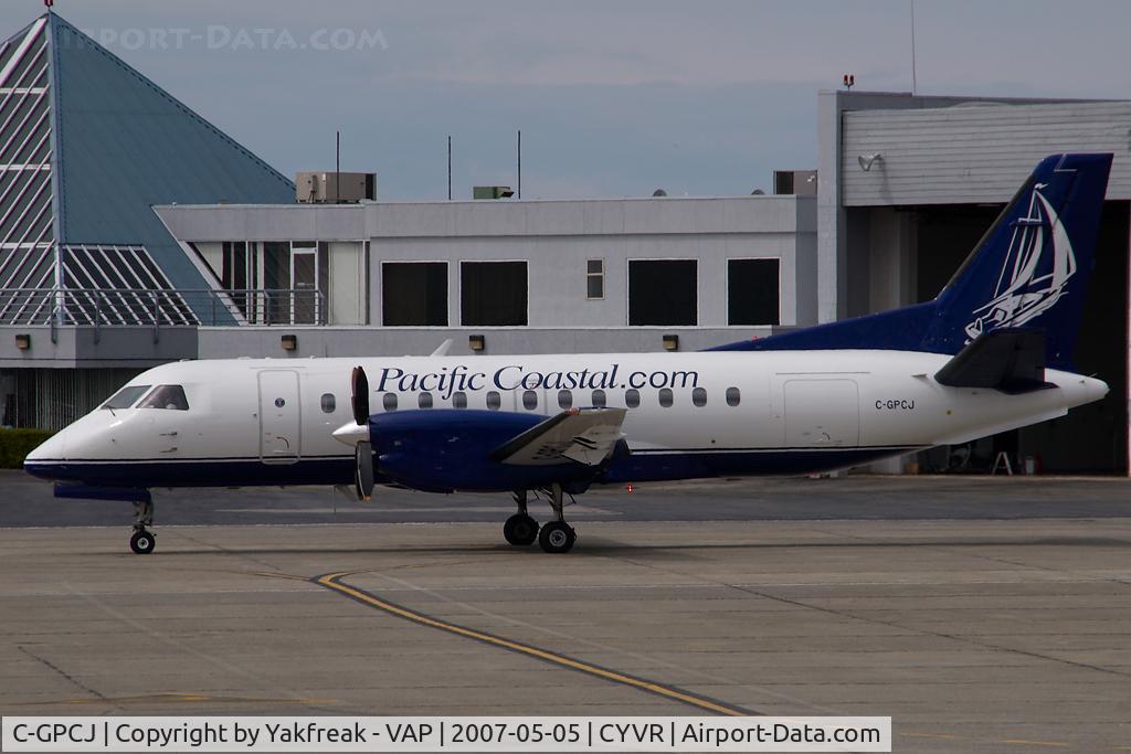 C-GPCJ, 1984 Saab SF340A C/N 340A-006, Pacific Coastal Saab 340