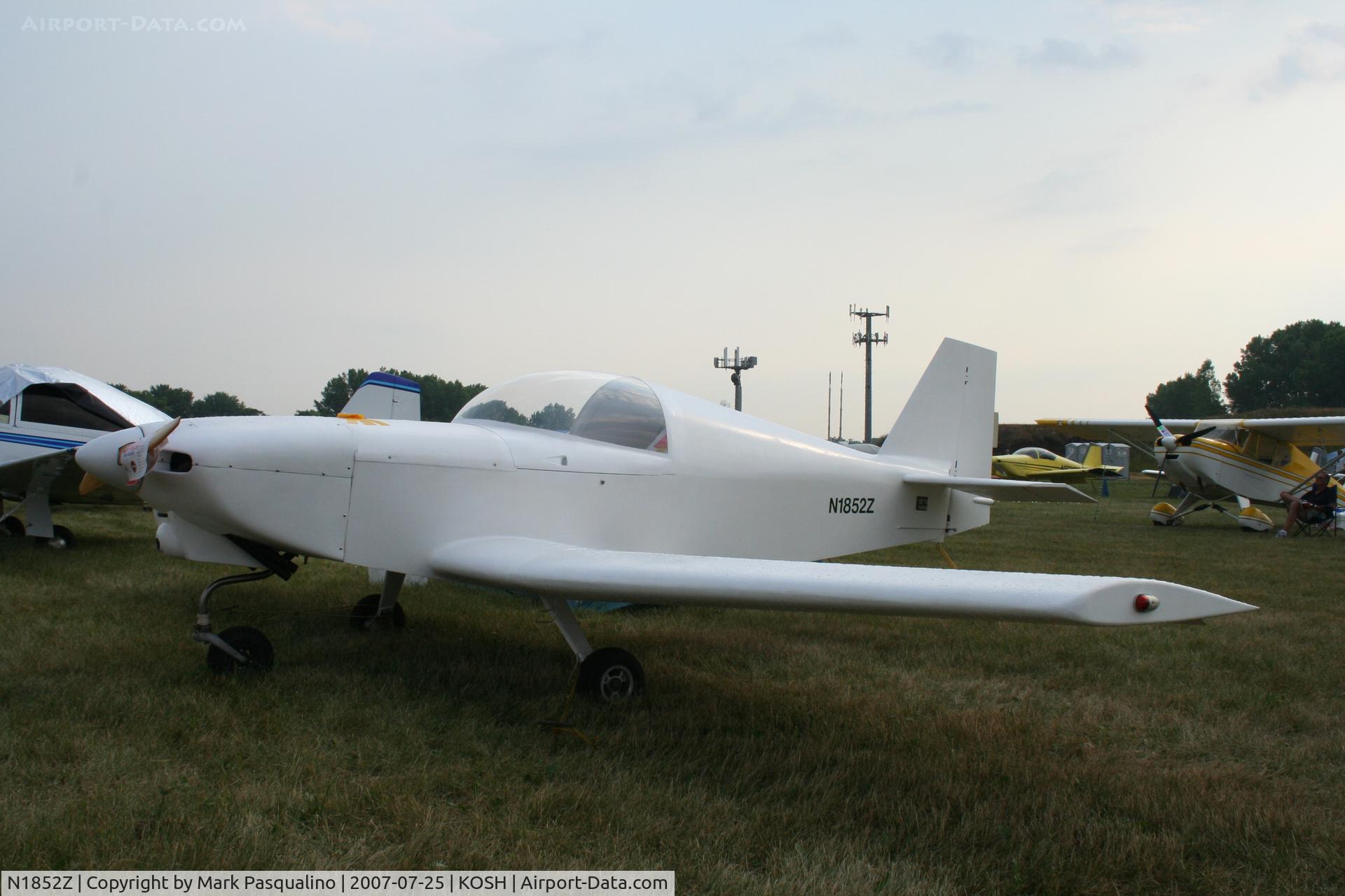 N1852Z, 2006 Rand Robinson KR-2S C/N 847, KR2-S