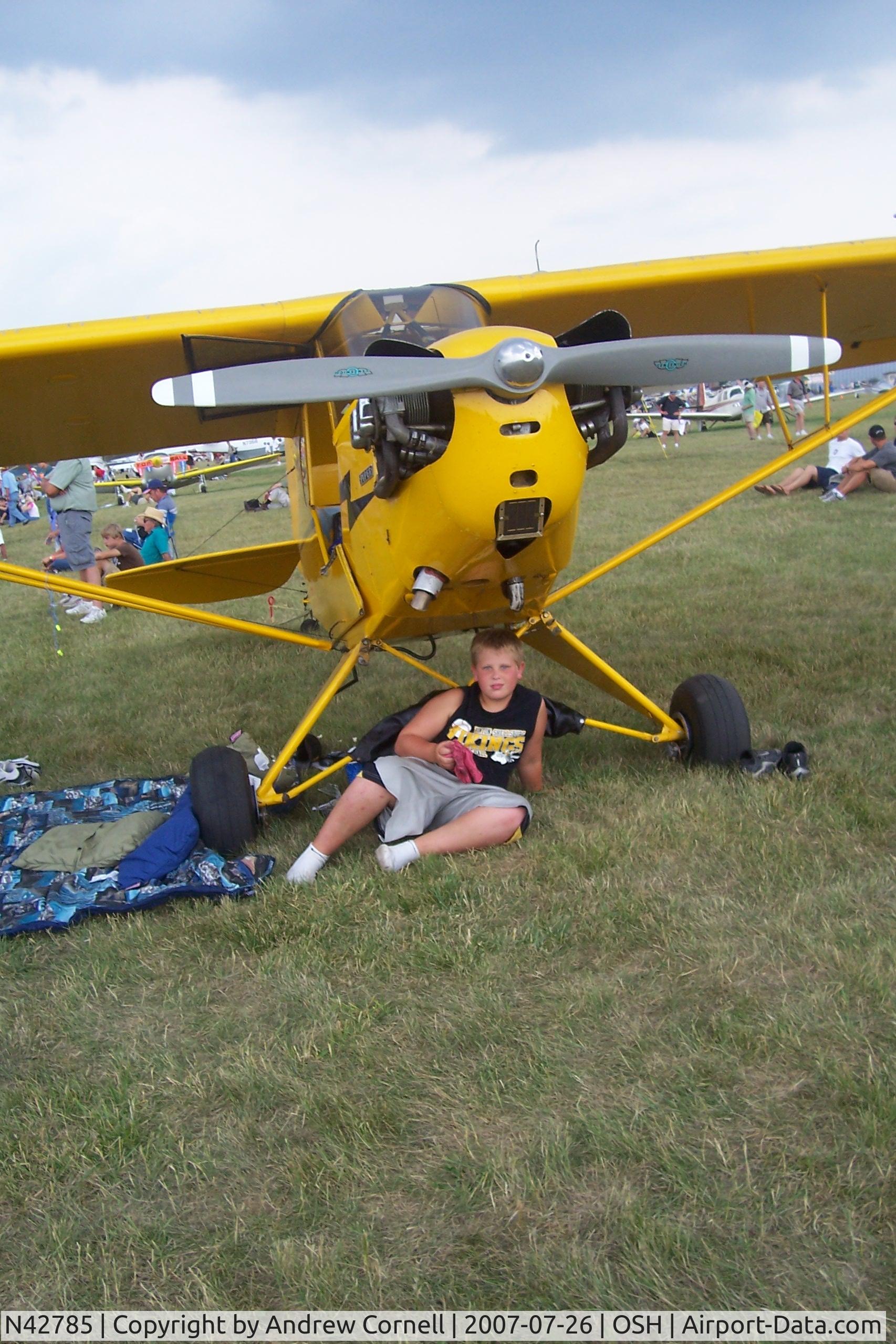 N42785, 1945 Piper J3L-65 Cub C/N 15099, I think the job is done