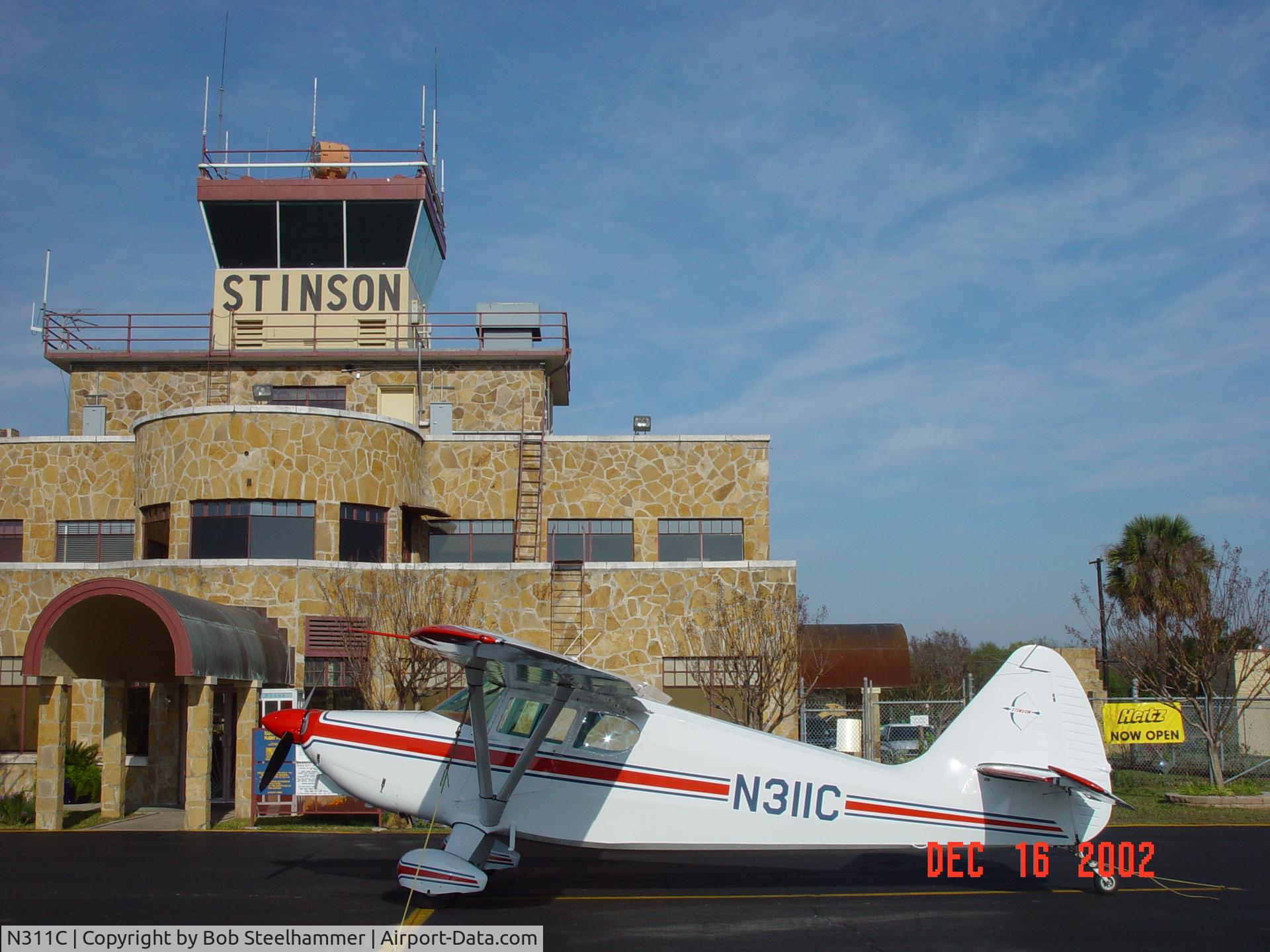 N311C, 1947 Stinson 108-2 Voyager C/N 108-3311, N311C at Stinson Field