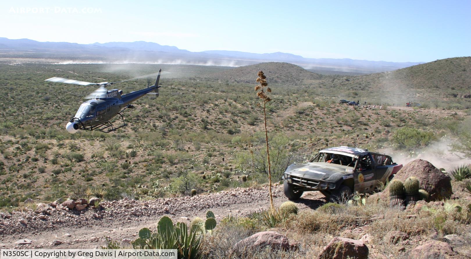 N350SC, 1997 Eurocopter AS-350B-2 Ecureuil Ecureuil C/N 1408, 2005 SCORE Baja 1000